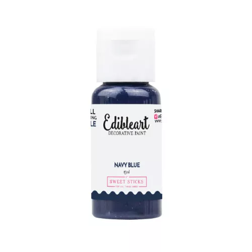 Sweet Sticks Edible Art Paint -Navy Blue